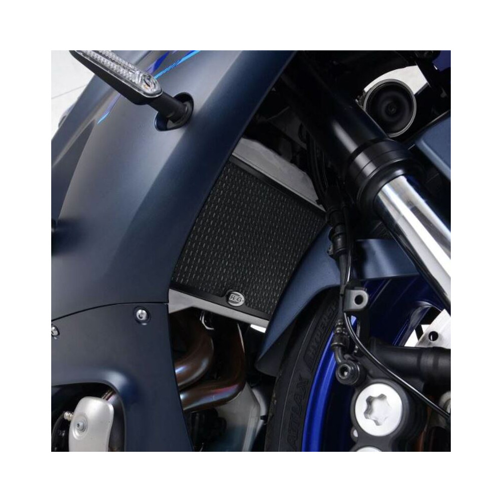 Protection de radiateur R&G RACING Pro titane - Yamaha R7