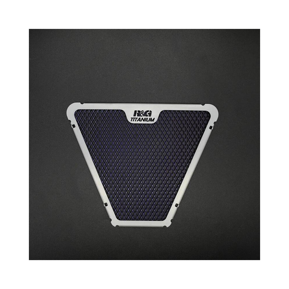 Protection de radiateur d'huile R&G RACING - titane