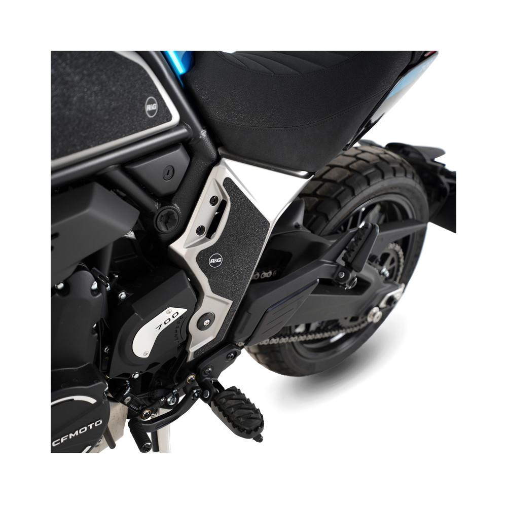Adhésif anti-frottement R&G RACING noir 4 pièces