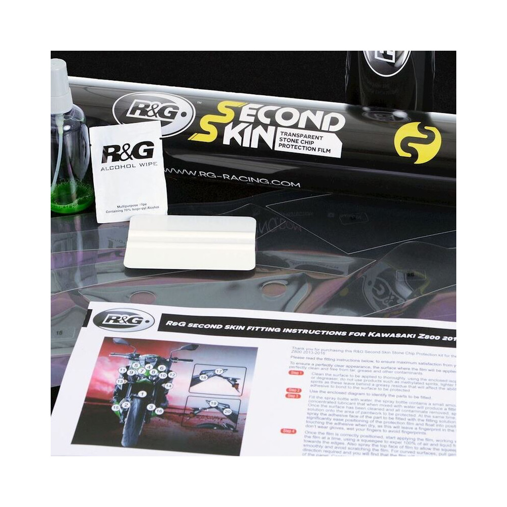 Seconde peau R&G RACING transparent
