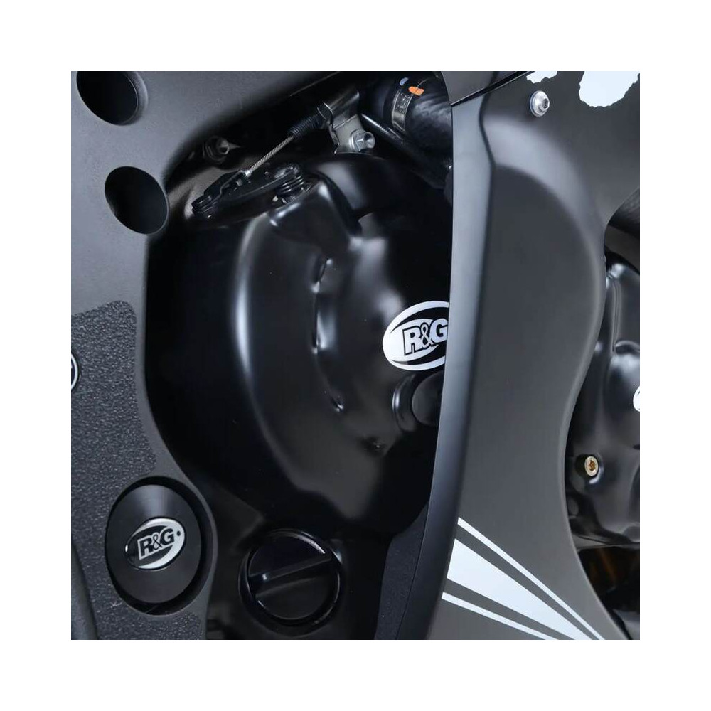 Couvre-carter droit (embrayage) R&G RACING PRO noir