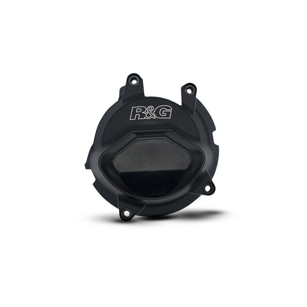kit de couvre-carter moteur (alternateur/allumage/embrayage) R&G RACING PRO noir