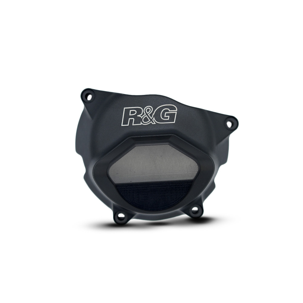 Kit de couvre-carter moteur (alternateur/allumage) R&G RACING PRO noir