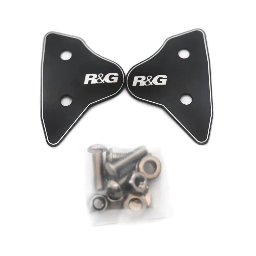 Cache-orifices rétroviseur R&G RACING - noir