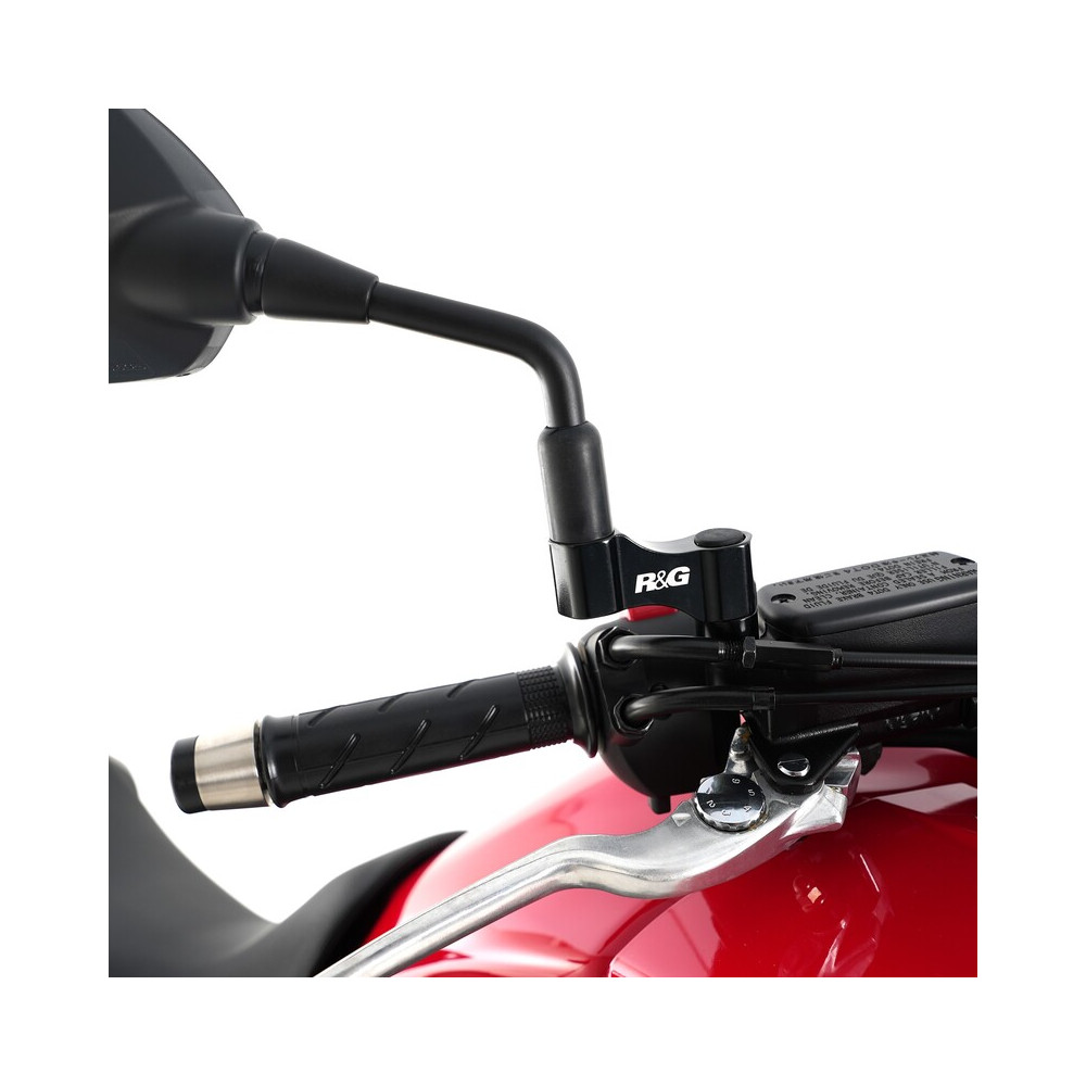 Extensions de rétroviseur R&G RACING pour rétroviseurs à filetage M10 x 1,25 RH