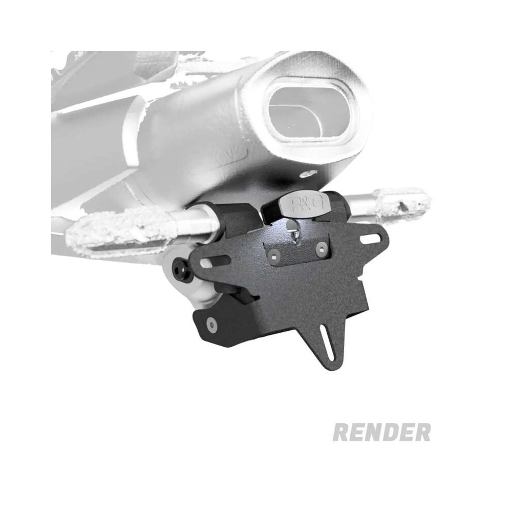 Support de plaque R&G RACING - noir
