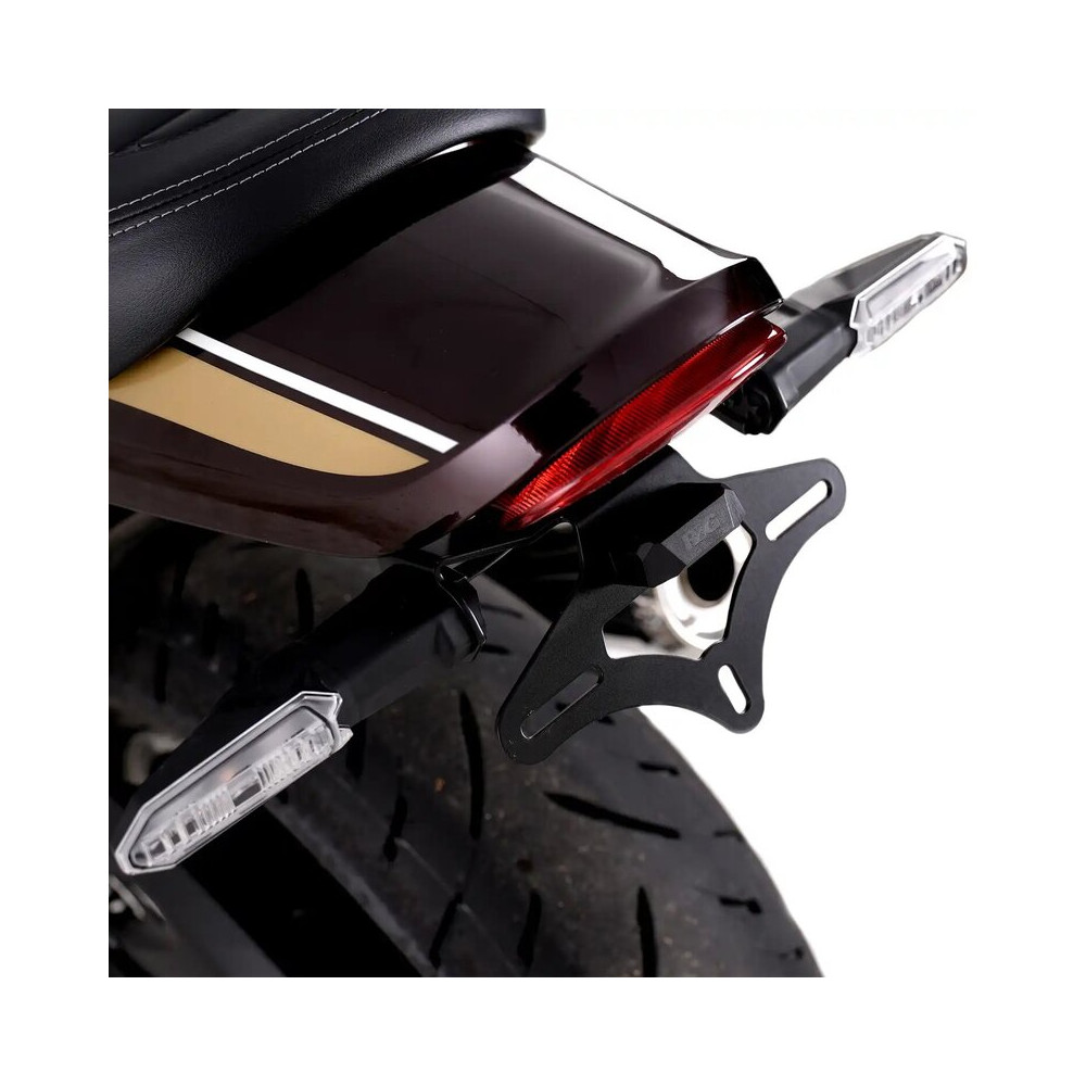 Support de plaque R&G RACING noir