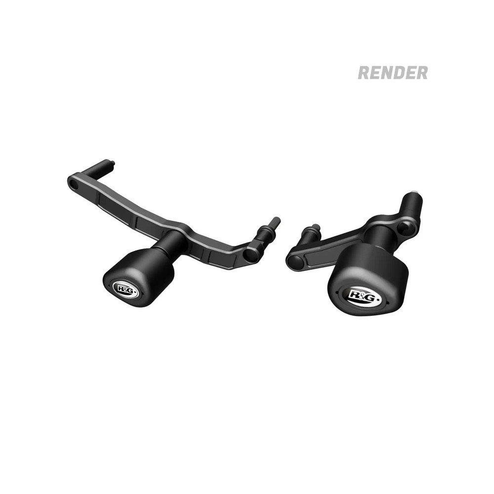 Tampons de protection R&G RACING Aero - noir
