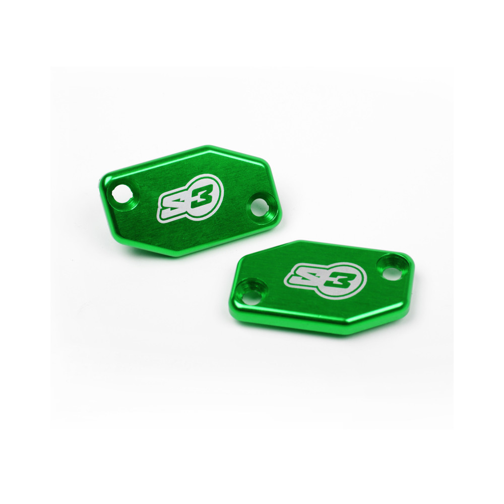 Couvercle de maître-cylindre embrayage S3 vert Braktec