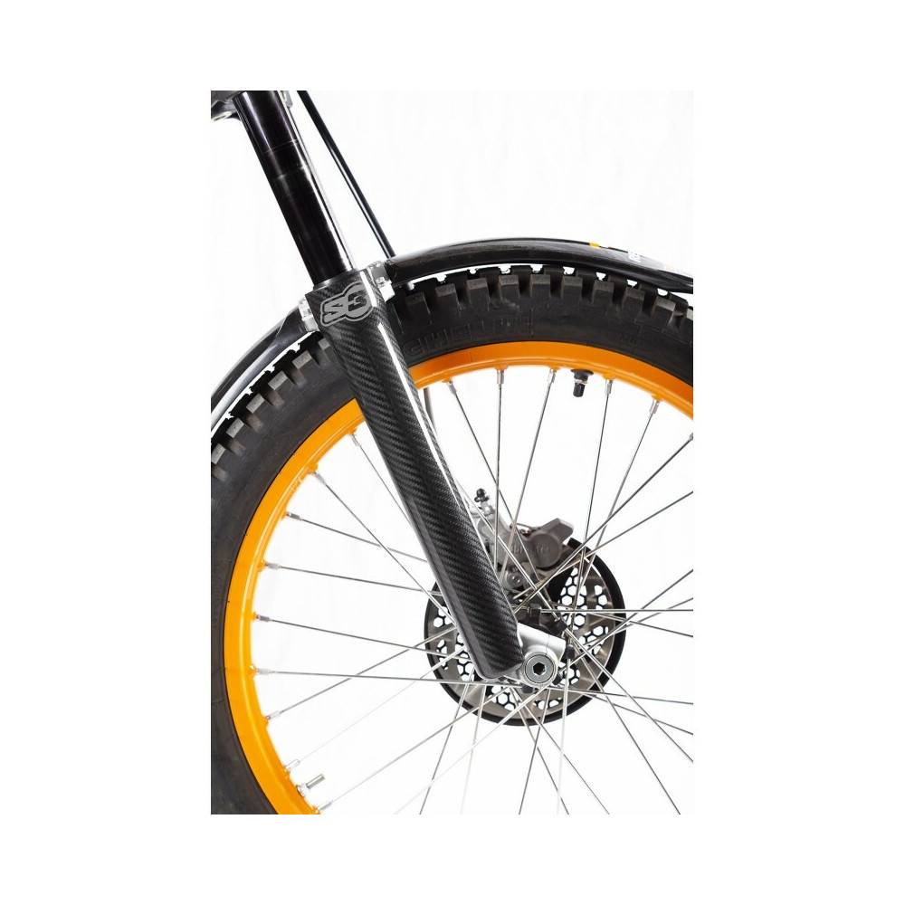 Protections de fourche S3 carbone noir