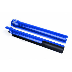Protections de fourche S3 carbone bleu