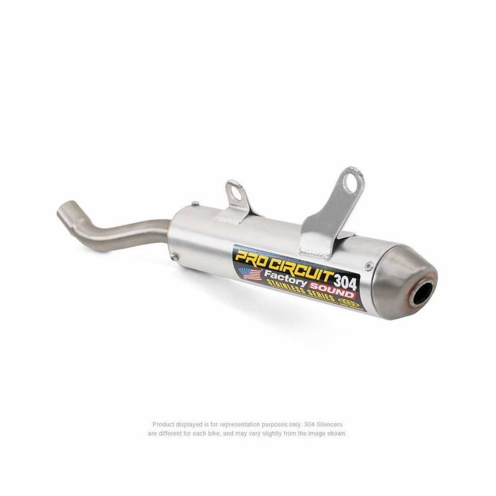 Silencieux PRO CIRCUIT 304 alu brossé Gas Gas 85 MC