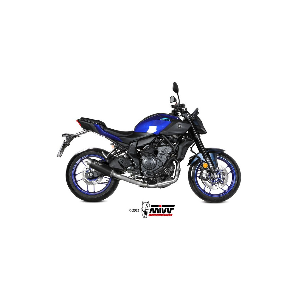 Ligne complète MIVV GP Pro Black - Yamaha MT07