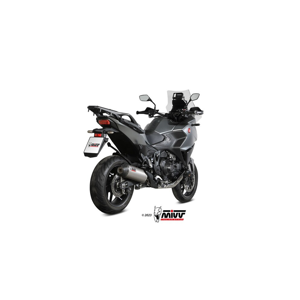 Silencieux MIVV Oval Carbon Cap titane