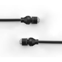 Clignotants Rizoma Light Unit LED Noir – Universels avant / arrière