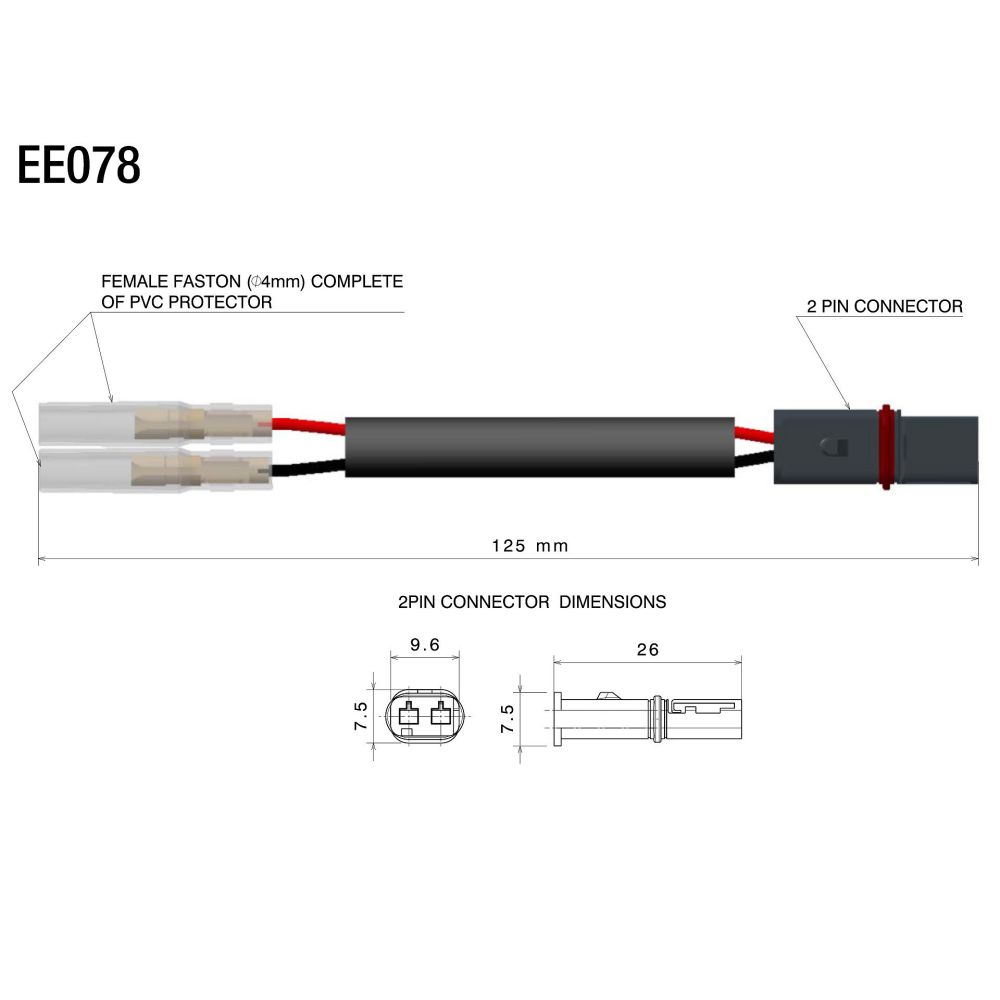 Kit câblage clignotants Rizoma – BMW