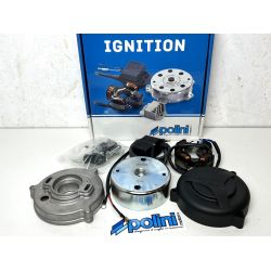 Allumage Polini rotor externe Peugeot 103 cone électronique