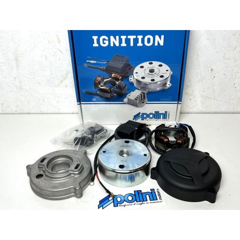 Allumage Polini rotor externe Peugeot 103 cone électronique