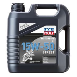 Huile moteurs Liqui Moly 4 temps 100% synthèse 15W-50 4L