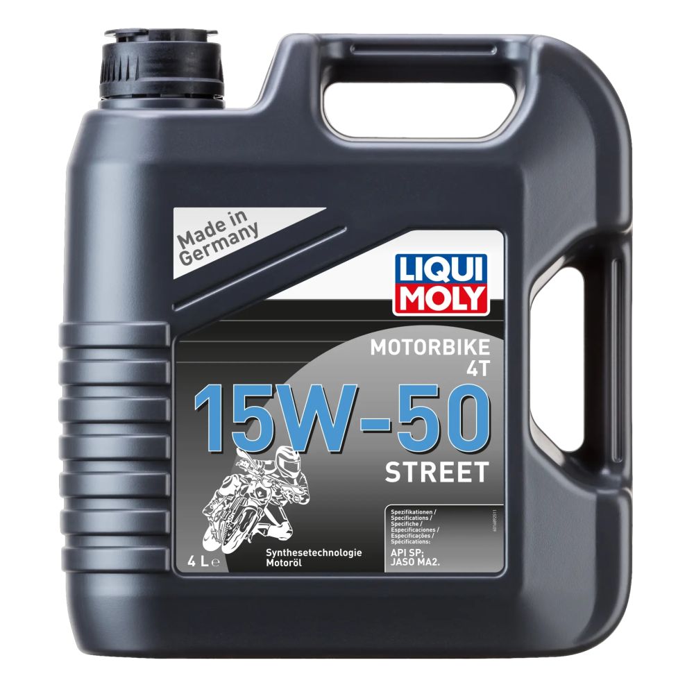 Huile moteurs Liqui Moly 4 temps 100% synthèse 15W-50 4L