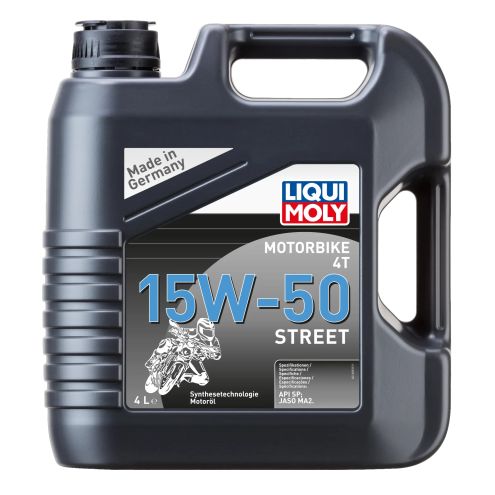 Huile moteurs Liqui Moly 4 temps 100% synthèse 15W-50 4L