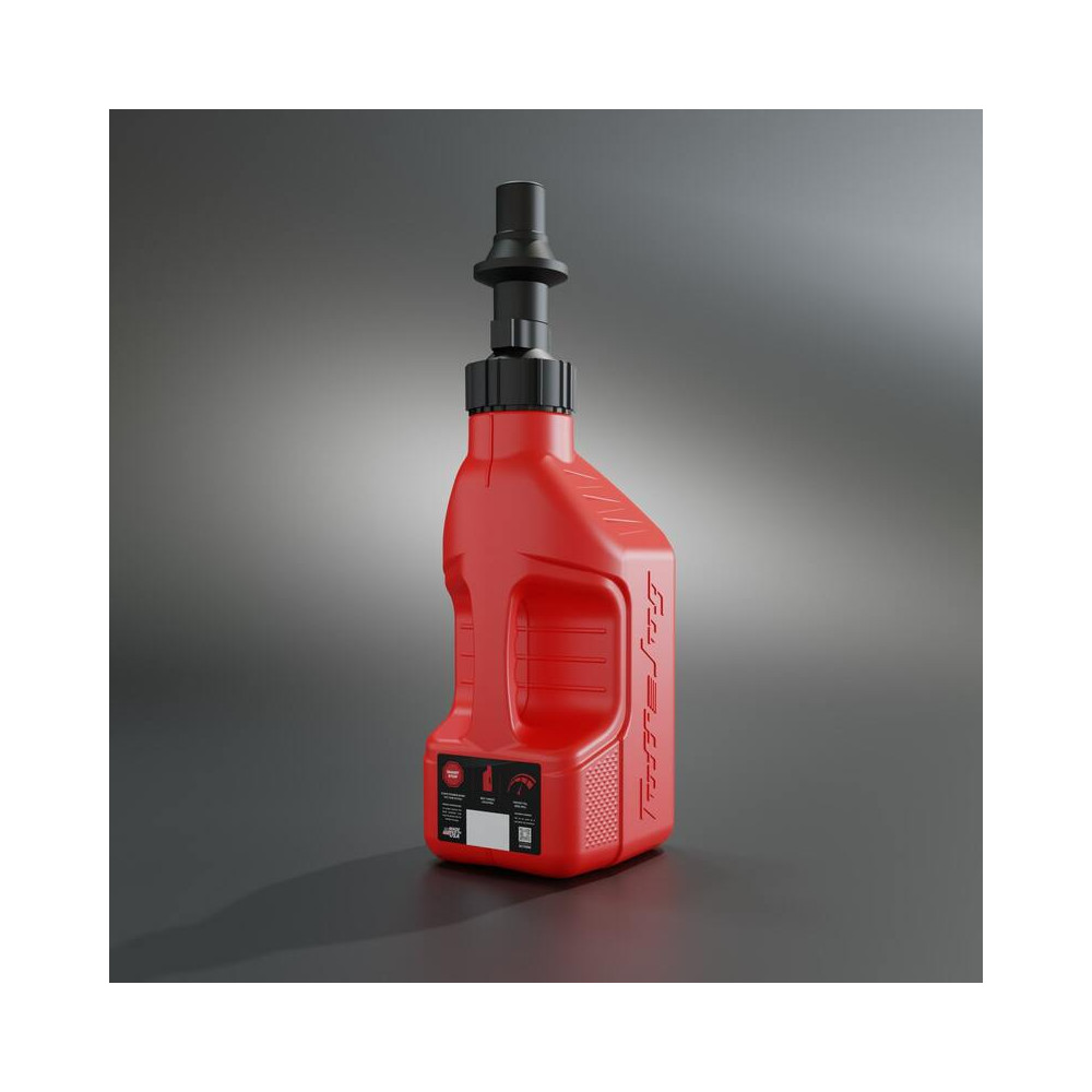 Bidon d'essence TUFF JUG rouge avec bouchon Ripper 1.25G/5L