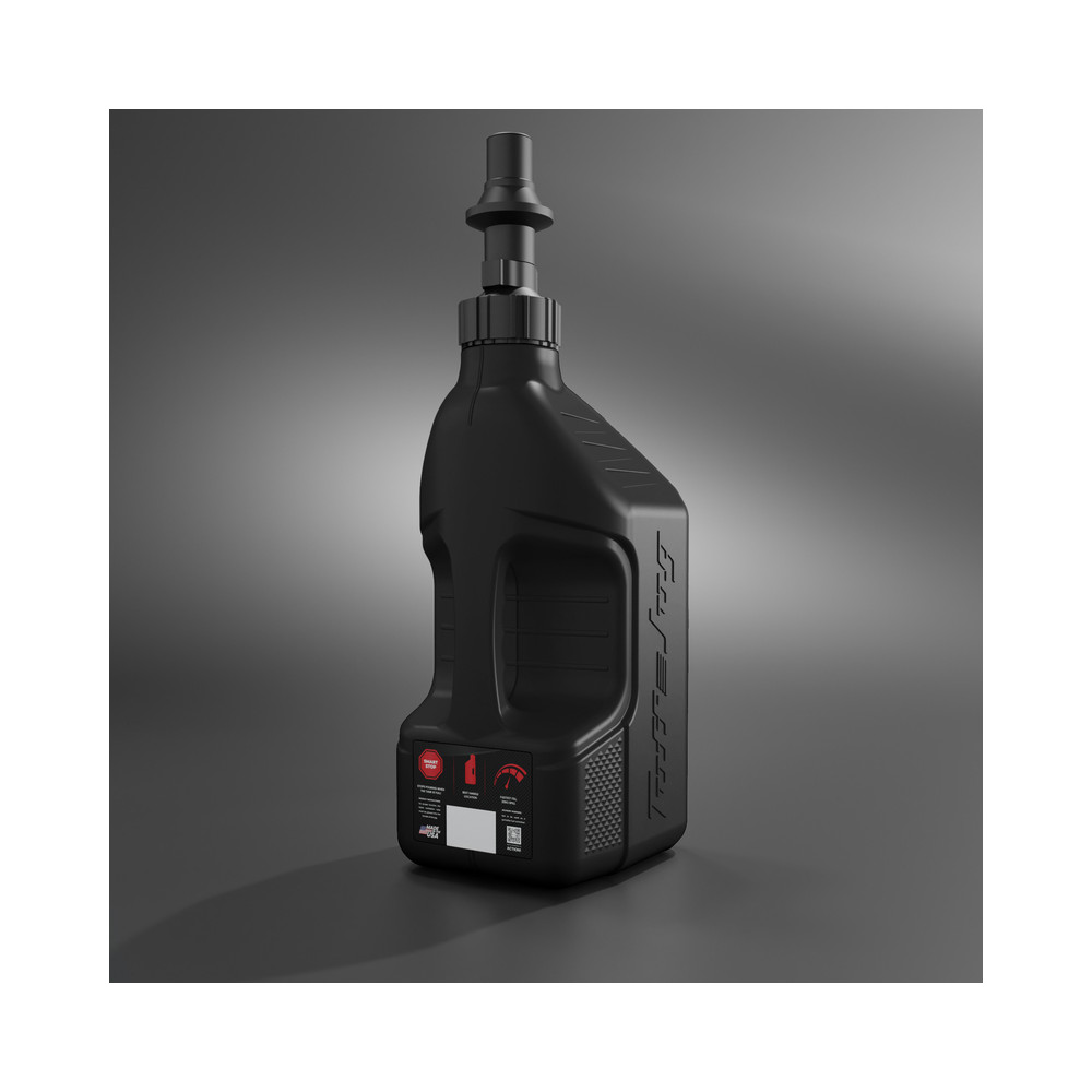 Bidon d'essence TUFF JUG noir avec bouchon Ripper 2.5G/10L
