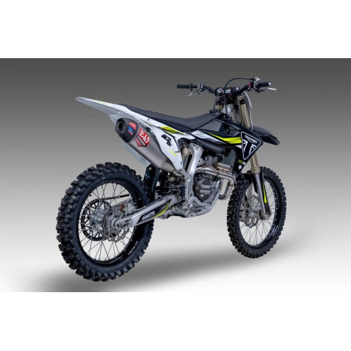 Ligne complète YOSHIMURA RS-12 Signature Series inox casquette alu