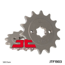 EK/JT Kit chaîne 520 SROZ2 - 14/45-112 - Couronne acier standard