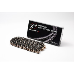 Kit chaîne EK/PBR 525 Z/3D - 17/42-120 - Couronne acier standard