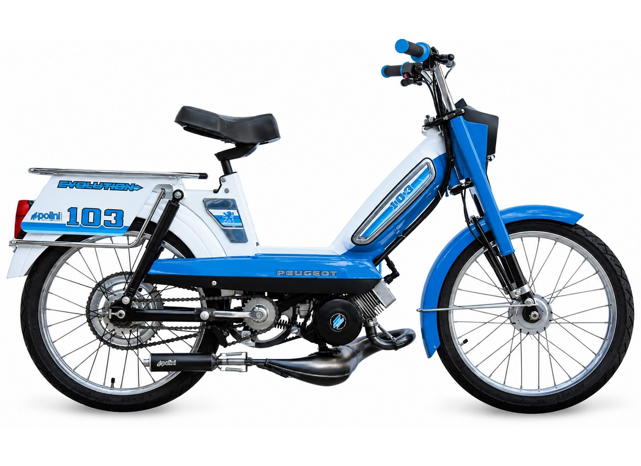 Peugeot 103 : préparation 100 % Polini